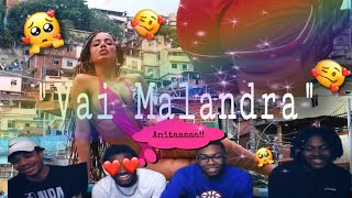 Anitta Mc Zaac Maejor ft Tropkillaz amp DJ Yuri Martins  Vai Malandra Music Video Reaction [upl. by Ixel]