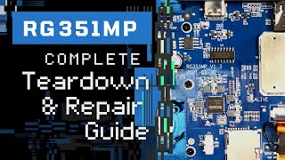 Anbernic RG351MP  Complete Teardown amp Repair Guide [upl. by Ellinehc]