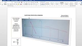 Elasticidad precio de la demanda [upl. by Astera]