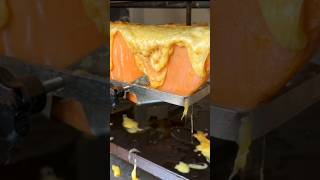 Super Melted Raclette Cheese Scrape [upl. by Torruella]