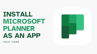 Install Microsoft Planner as an App  Desktop App for Planner  Planner Software of Office 365 [upl. by Bohner]