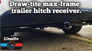 Drawtite maxframe trailer hitch receiver install [upl. by Lunette]