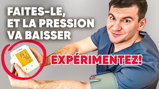 Cet exercice baisse INSTANTANÉMENT la tension artérielle Le résultat va vous surprendre [upl. by Bhatt690]