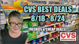 CVS BEST DEALS 818  824  FreebiesMoneyMakers amp More [upl. by Assinna308]