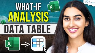 What If Analysis Data Table in Excel  Quick amp Easy Explained [upl. by Ssidnak612]