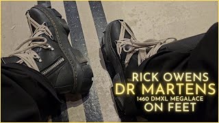 Dr Martens x Rick Owens 1460 DMXL Megalace Boots [upl. by Gnilrac321]