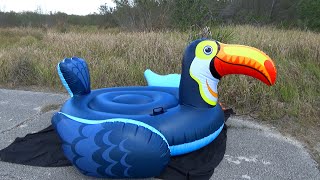 Mega Toucan Inflatable Island from Intex [upl. by Arty]