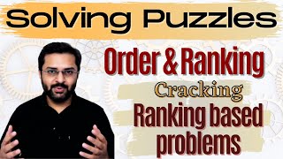 Logical Reasoning  8 Learn to crack problems based on rankings [upl. by Aimat34]