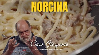 Stringozzi alla norcina con salsiccia e tartufo  La ricetta di Giorgione [upl. by Kerril456]