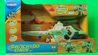 VTech Switch amp Go Dinos Commander Clade the Velociraptor UK TOY UNBOXING [upl. by Jerrilyn481]