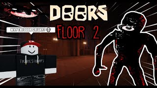 Finally Playing Roblox DOORS FLOOR 2  FigureZer0 [upl. by Bosson]