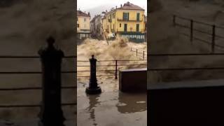 Alluvione a Garessio 24112016  Esondazione fiume Tanaro  Alessandria [upl. by Pelagi]