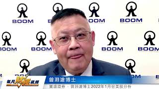 曾淵滄博士 MONEX BOOM 每月財經視頻 Monthly Finance Channel 20220126 [upl. by Anigar240]