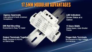 Macromatics 175mm Time Delay Relay amp Voltage Monitor Relays [upl. by Elatnahs]