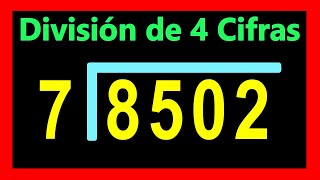 ✅👉Divisiones de 4 cifras adentro y 1 afuera [upl. by Sseb292]