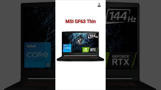 MSI GF63 Thin Intel Core i511260H Gaming Laptop first look🔥🔥🔥🔥 [upl. by Oflodor]