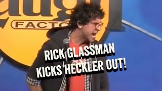 Rick Glassman kicks heckler out of Laugh Factory [upl. by Holofernes]