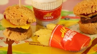 Kracie  Happy Kitchen Hamburger French Fries amp Cola  FAIL [upl. by Lizzie678]