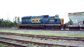 CSX GP402 Pulling in Notch 8 [upl. by Gloriana]