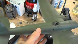 148 MONOGRAM HEINKEL HE 111 BOMBER BUILD PART 2 [upl. by Caitrin]