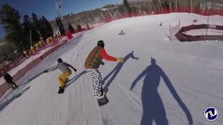 2016 Winter X Games Boarder X Course Preview with Nick Baumgartner [upl. by Hay]