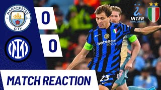 CITY 00 INTER  Great result  INTER stay firm to take a point from City  Match Reaction [upl. by Corkhill]