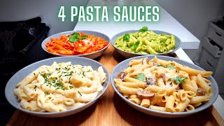 4 DELICIEUSES SAUCES POUR sublimer VOS PÂTES  FOOD IS LOVE [upl. by Nada757]