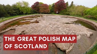 The Great POLISH Map of SCOTLAND  A Hidden Gem near EDINBURGH  Scotland Walking Tour  4K  60FPS [upl. by Silvie]