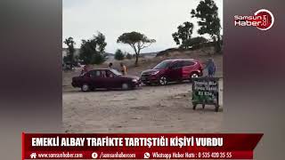 Emekli albay trafikte tartıştığı kişiyi vurdu [upl. by Ecyarg]