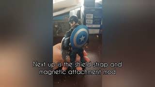 Mafex Captain America Stealth Suit Custom Mod [upl. by Anelegna]