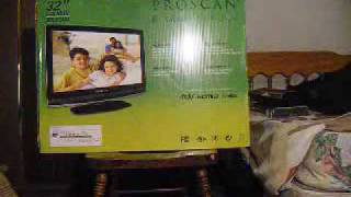 Unboxing PROSCAN 32 HDTV 720p1080i [upl. by Domini]