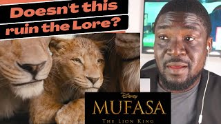 Mufasa The Lion King Official Trailer Reaction  This Plot might Ruin My Childhood [upl. by Enelrahs460]