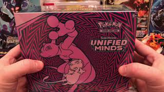 Unified Minds Charizard Reshiram and Elite Trainer Box [upl. by Meghann]