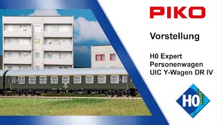 PIKO V102 H0 Expert UICY Personenwagen 58550ff [upl. by Betsy754]