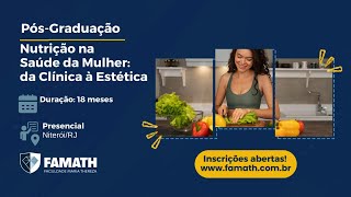 PósGraduação em Nutrição na Saúde da Mulher Da Clínica à Estética [upl. by Gass]