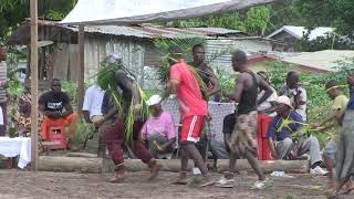 Grebo Traditional War Dance in Liberia [upl. by Leler]