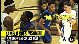 quotDONT TEST MEquot LaMelo Ball GETS MAD amp Becomes The SAUCE GOD Insane PASSES [upl. by Neeloj]