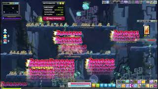 Maplestory  GMS Reboot  Phantom Labyrinth of Suffering Interior 4 Mobbing [upl. by Maidie]