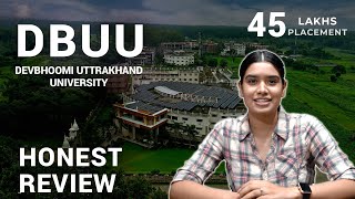 Dev Bhoomi Uttarakhand University Dehradun Review Fees Placements [upl. by Sana255]