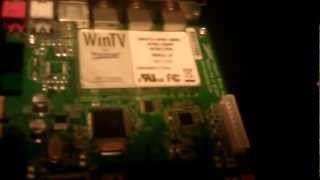 WinTVHVR1800 MCE White Box 1129 PCIExpress x1 Interface Tuner Card review [upl. by Sadella]