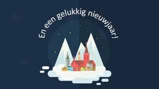 Gratis KerstkaartAnimatie in PowerPoint  PPT Solutions [upl. by Karol941]