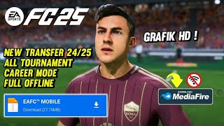 FIFA 16 MOD FIFA 25 ANDROID OFFLINE UPDATE CAREER MODE amp TOURNAMENT BEST GRAPHICS [upl. by Ardis]