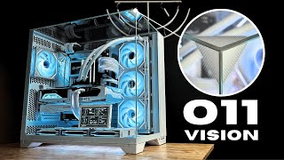 MAX See Through Lian Li O11 Vision PC Build RTX 4080  Ryzen 7 7800X3D [upl. by Vel]