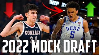 OFFICIAL 2022 NBA Mock Draft Draft Day Edition [upl. by Wie]