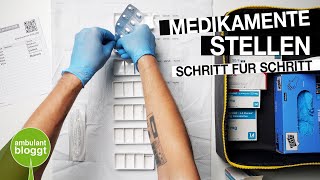 Medikamente stellen im Wochendispenser  Medikamentenlehre [upl. by Trinetta112]