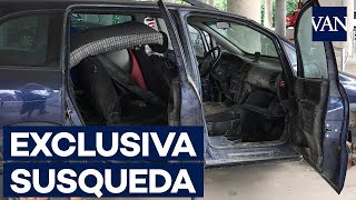 Crimen de Susqueda Imágenes en exclusiva del coche [upl. by Jeramie]