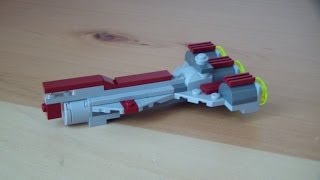 LEGO Star Wars Mini Republic Frigate 30242 Review [upl. by Kellby]