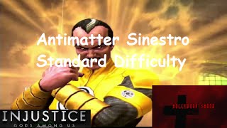 Injustice Gods Among Us iOS  Antimatter Sinestro Challenge Full Standard Difficulty [upl. by Erbes622]