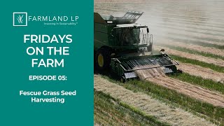 Tall Fescue Harvest amp Soil Health Benefits  Fridays on the Farm Episode 5 [upl. by Sinegold114]