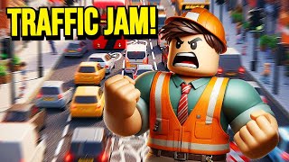 BIGGEST TRAFFIC Jam in ROBLOX [upl. by Neillij45]